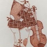 Gražvyda Andrijauskaitė “Berniukas su smuiku”