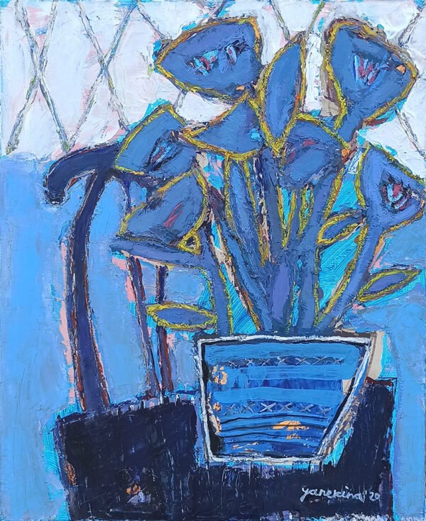 Natalia Yanekina "Mėlynos gėlės"