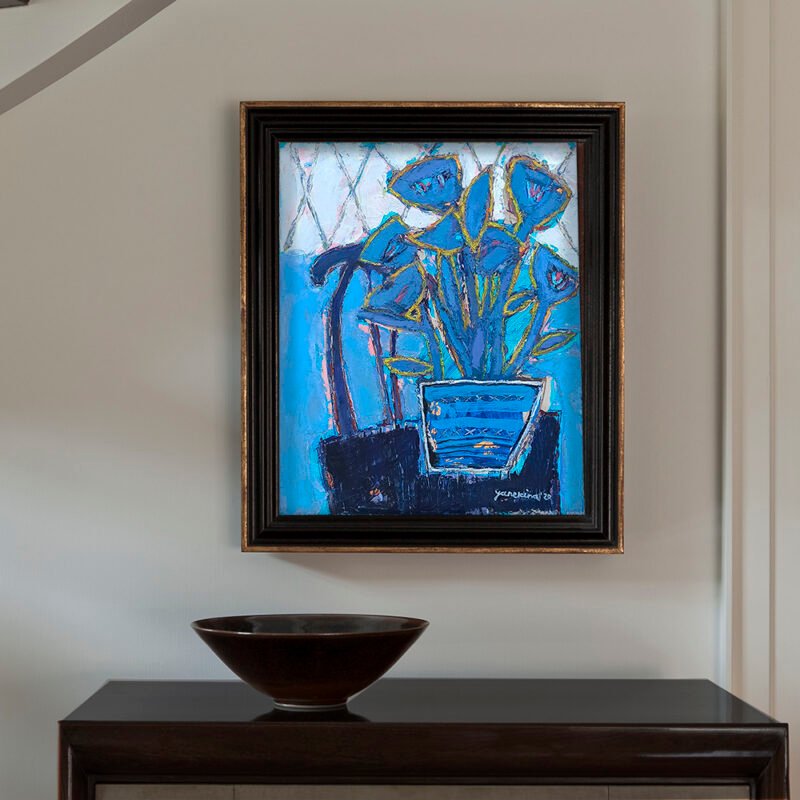 Natalia Yanekina "Mėlynos gėlės" - Image 4