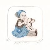 Gražvyda Andrijauskaitė “Mergaitė su šuniu”