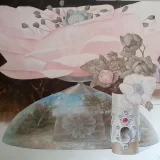 Sigitas Mickevičius paveikslas “Klasicistinė taurė”. Tapyba, aliejus, drobė.