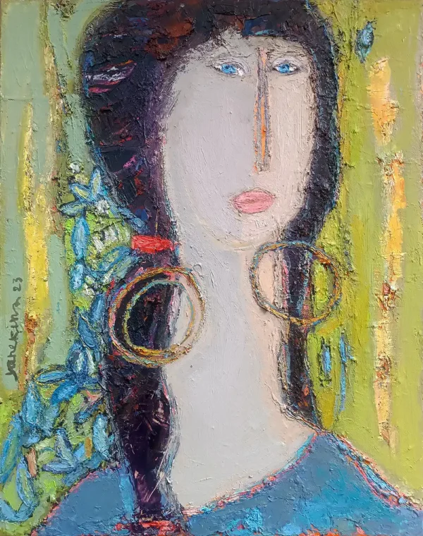 Natalia Yanekina paveikslas "Šventiška". Tapyba, aliejus, drobė - Image 2