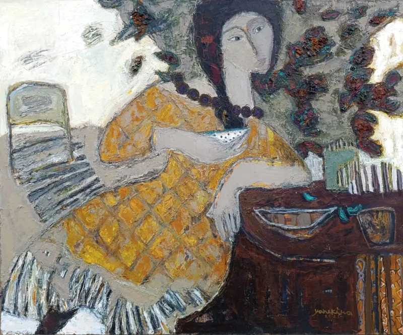 Natalia Yanekina paveikslas "Vidurdieny". Tapyba, aliejus, drobė. - Image 2