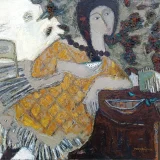 Natalia Yanekina paveikslas “Vidurdieny”. Tapyba, aliejus, drobė.