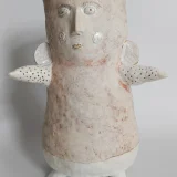 Aldona Barščiauskaitė porcelianinė vaza (Angelas)